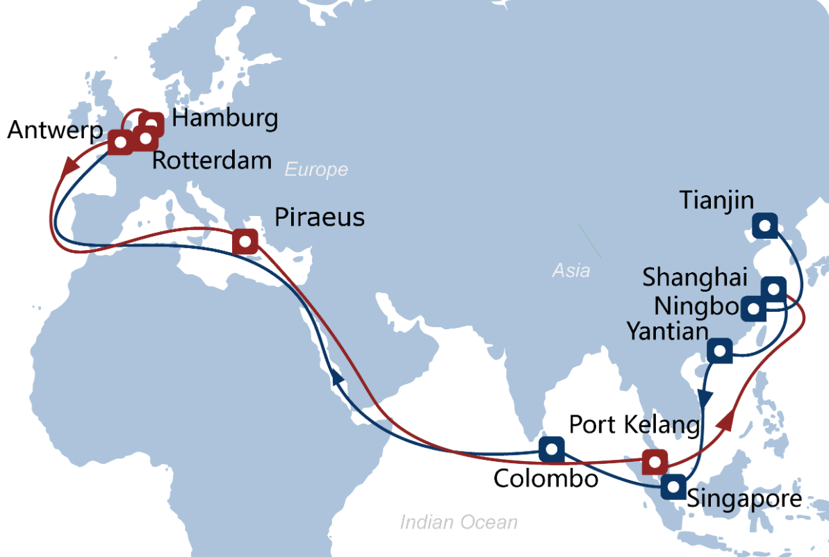 中國物(wù)流公司在深圳，中國運往亞洲，中國海運公司從中國到德國